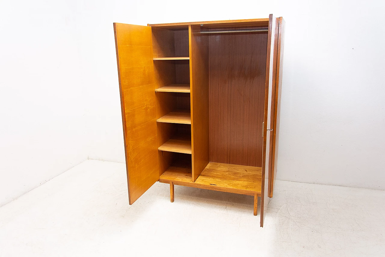 Armadio in noce e compensato, anni '60 9