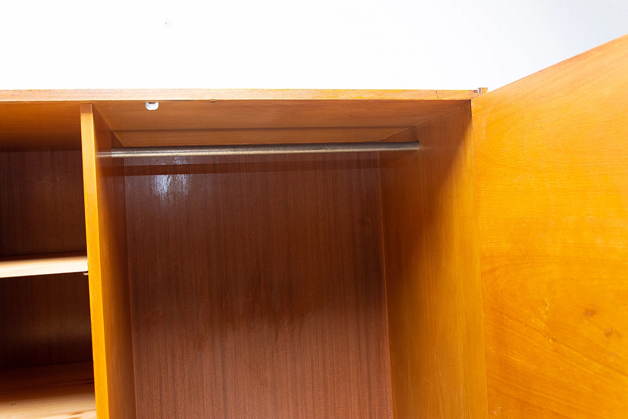 Armadio in noce e compensato, anni '60 13