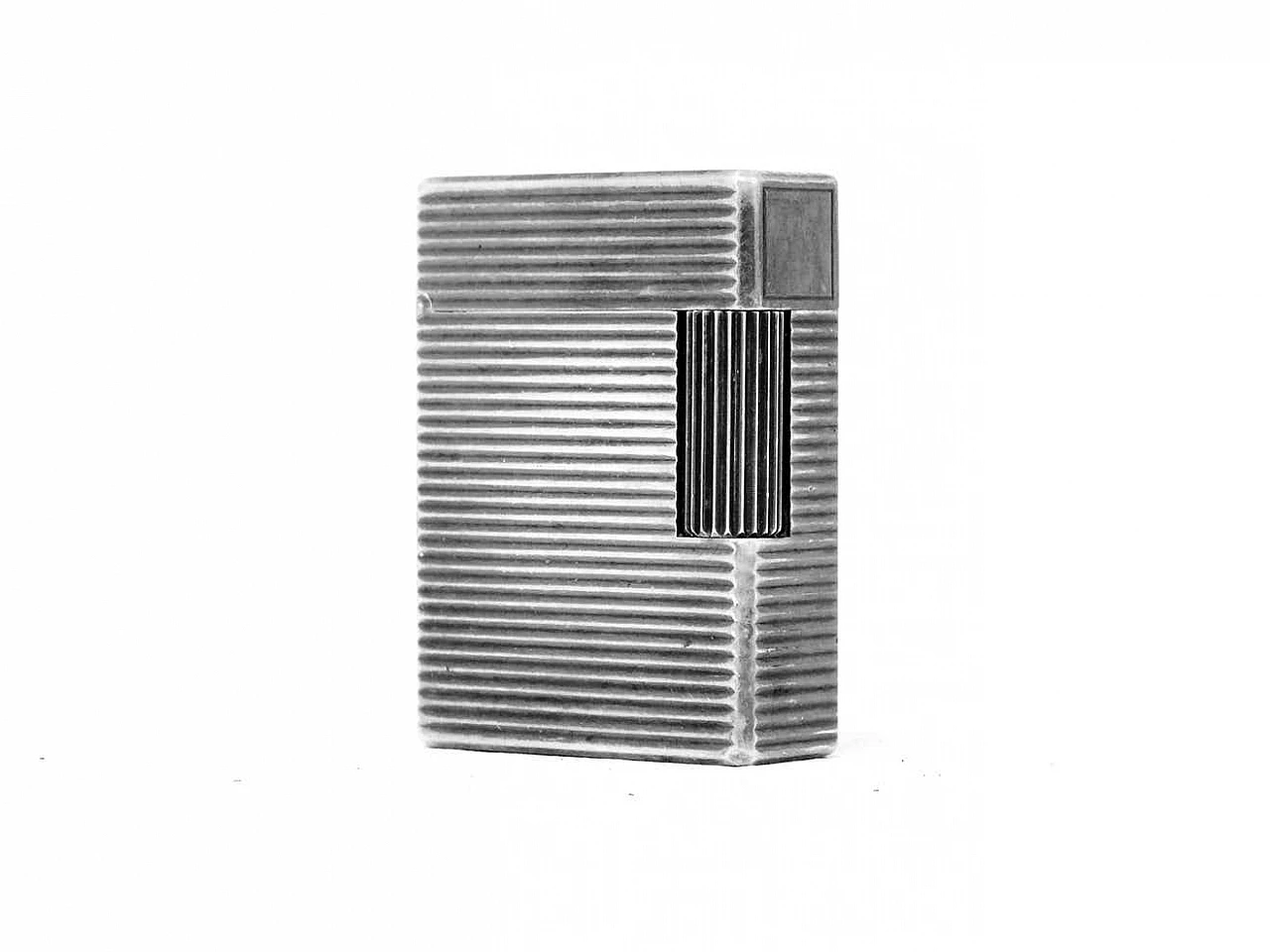 S.T. Dupont lighter in plated silver, 1960s 7