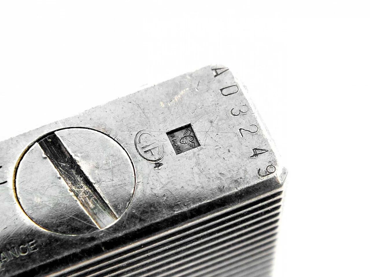 S.T. Dupont lighter in plated silver, 1960s 11