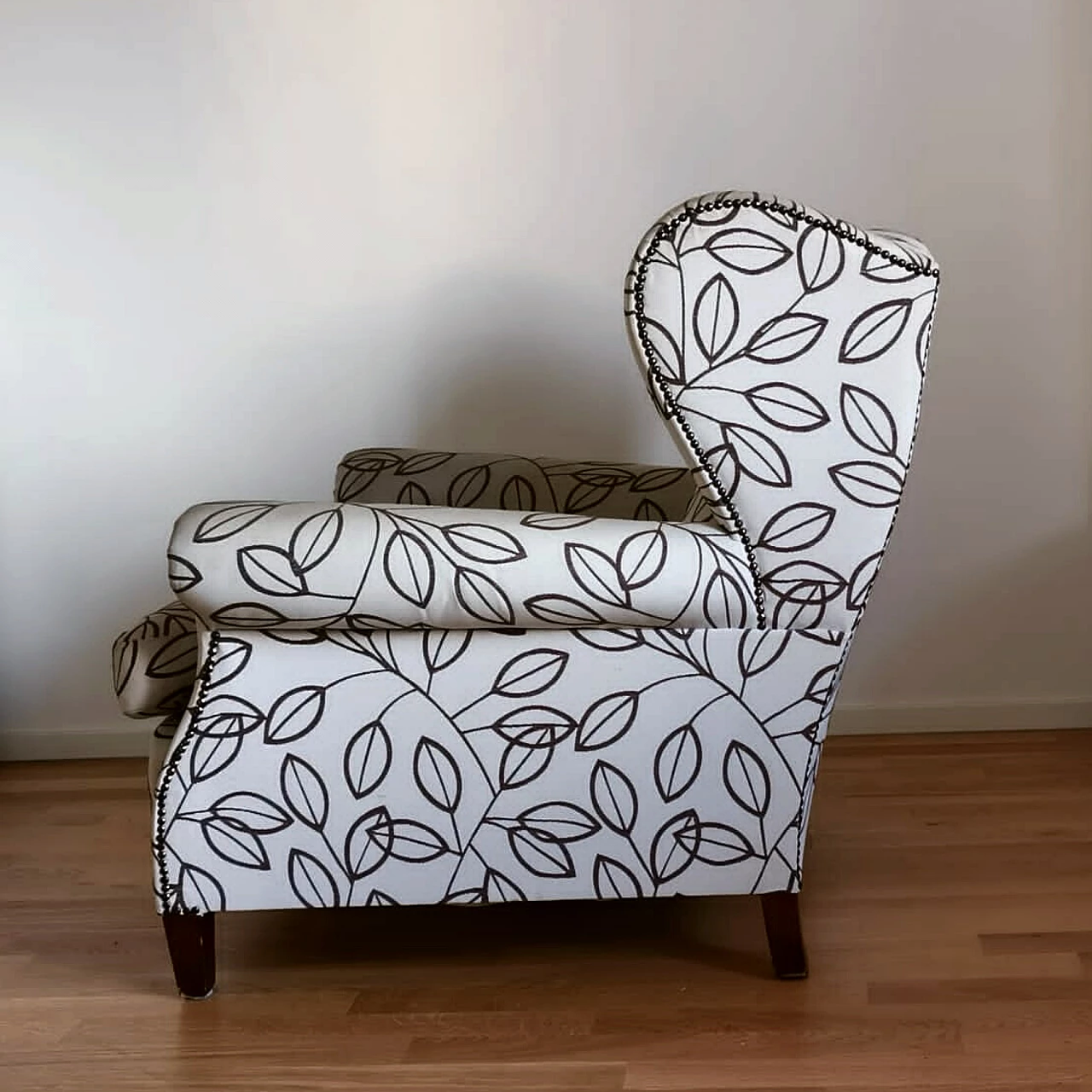 Bergere armchair in Frau style, 1940s 3