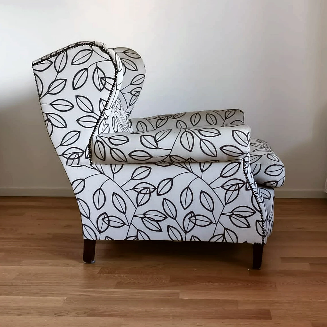 Bergere armchair in Frau style, 1940s 4