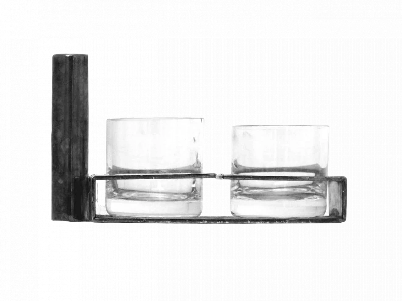 Pair of Io e Te liqueur glasses and salt shaker by Seguso, 1930s 10