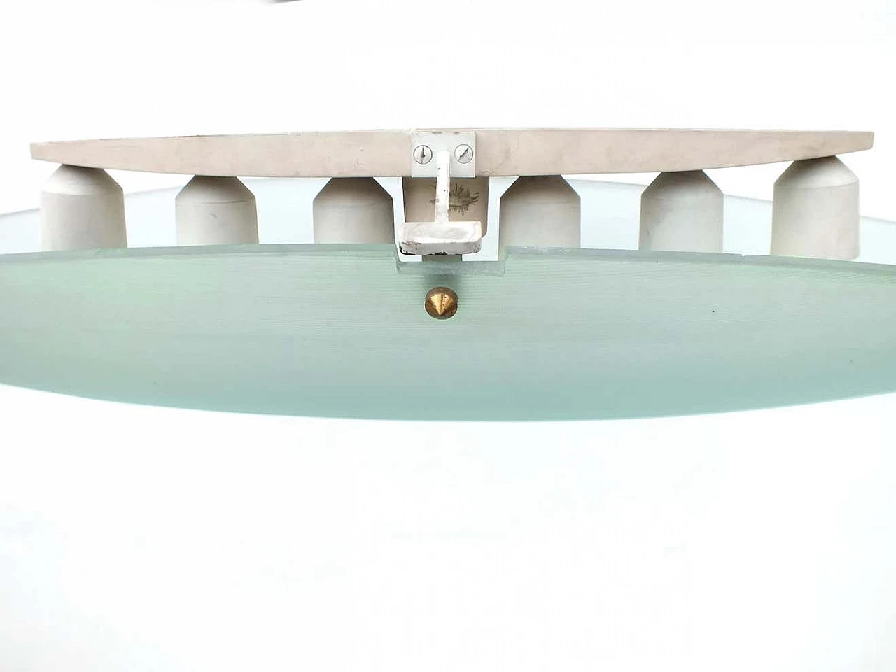 Lampada da soffitto 2027 di Max Ingrand per Fontana Arte, anni '60 8