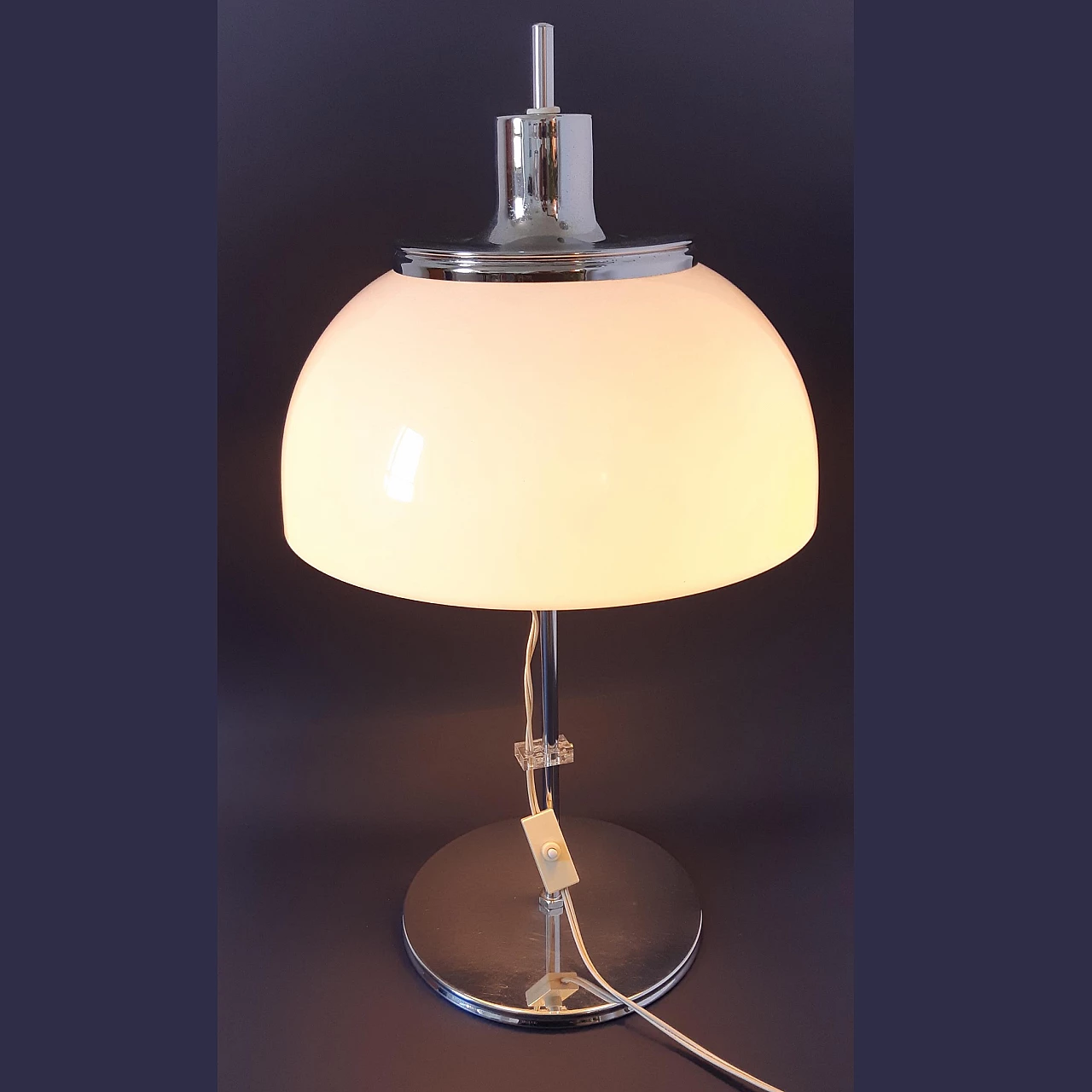 Faro table lamp by Luigi Massoni for Harvey Guzzini, 1970s 2