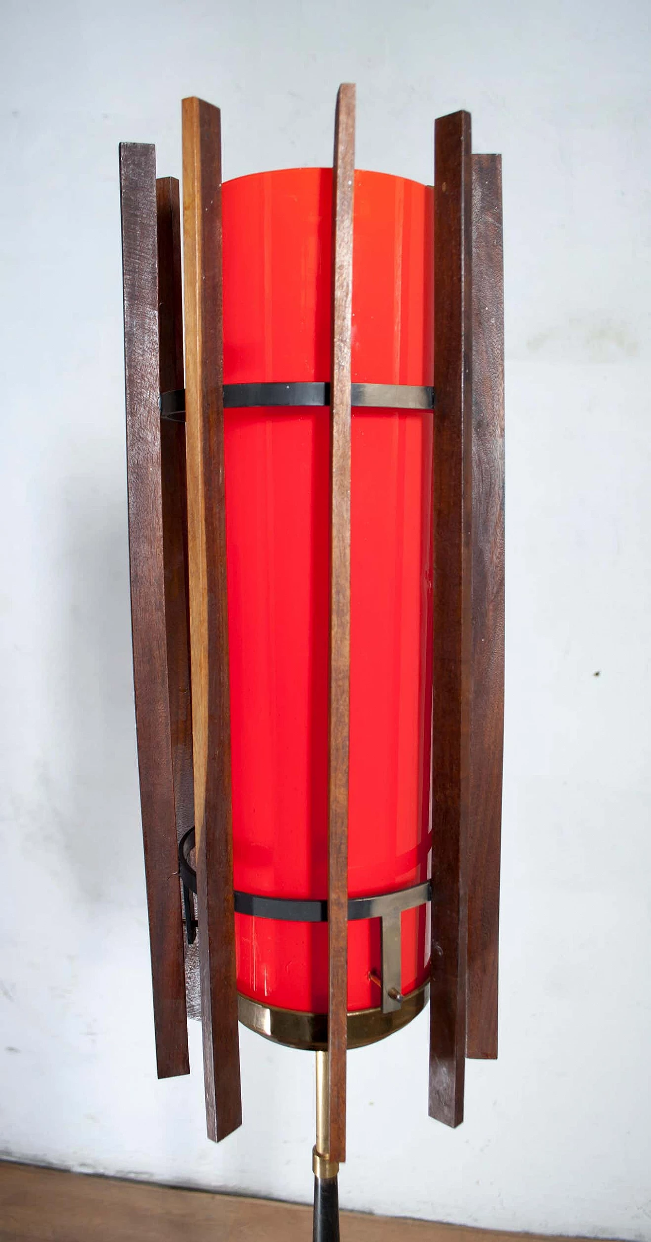 Floor lamp in layered Murano glass for Vistosi, 1950s 8