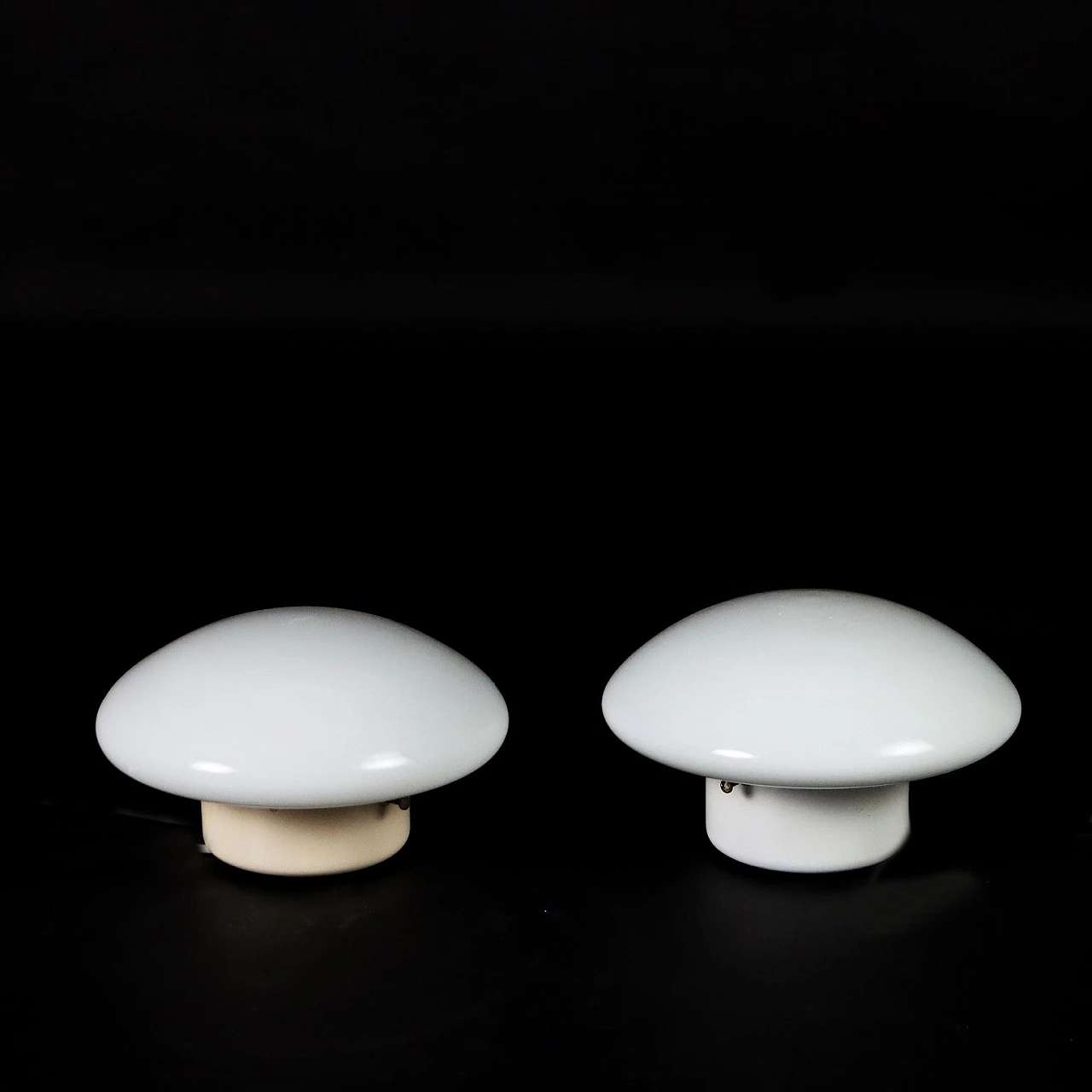 Coppia di lampade da tavolo Boccio 25 di Sergio Mazza per Quattrifolio, anni '70 1