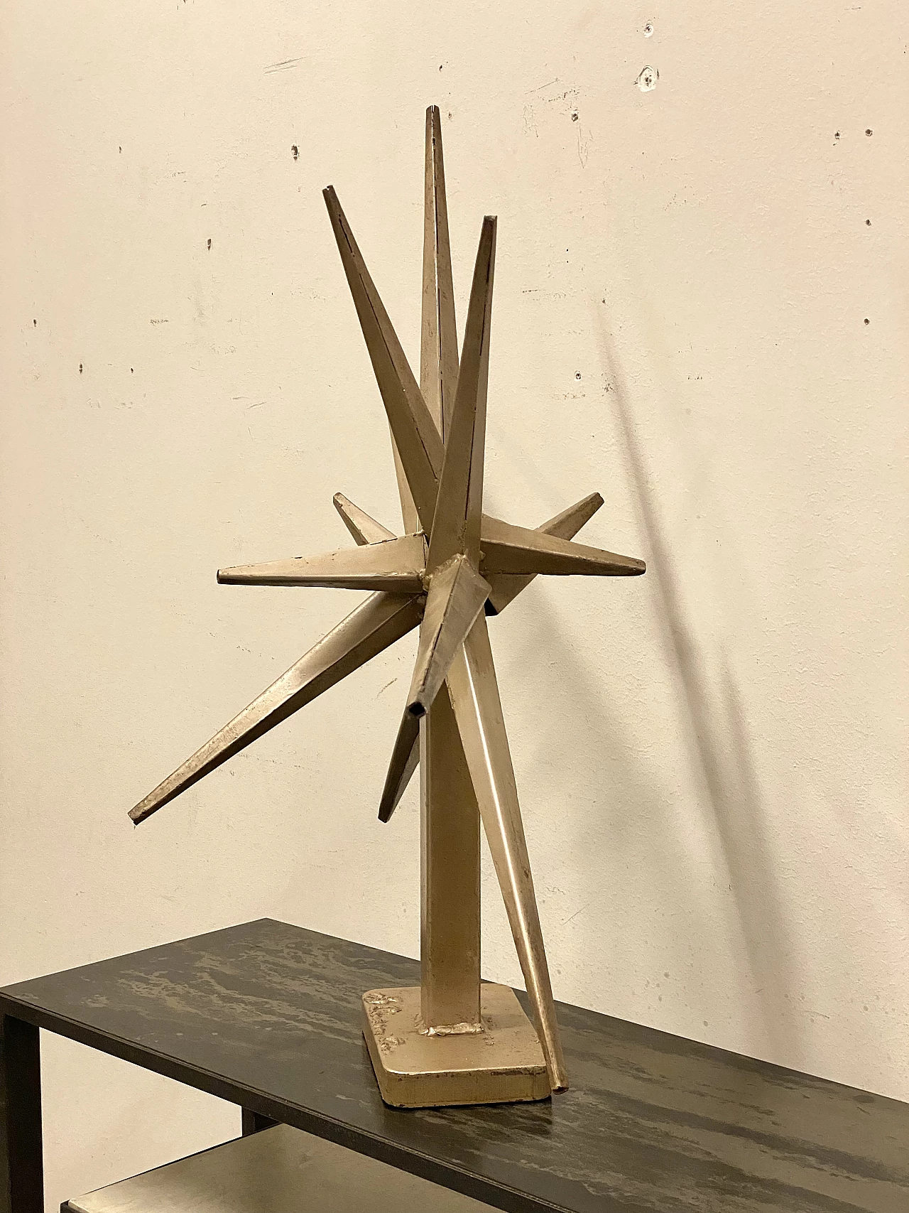 Gilded iron sculpture, 1970s 5