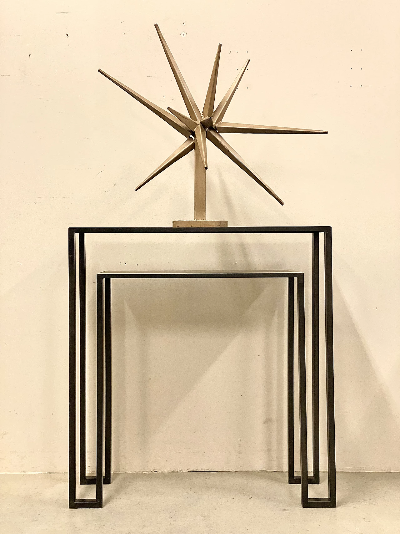 Gilded iron sculpture, 1970s 9