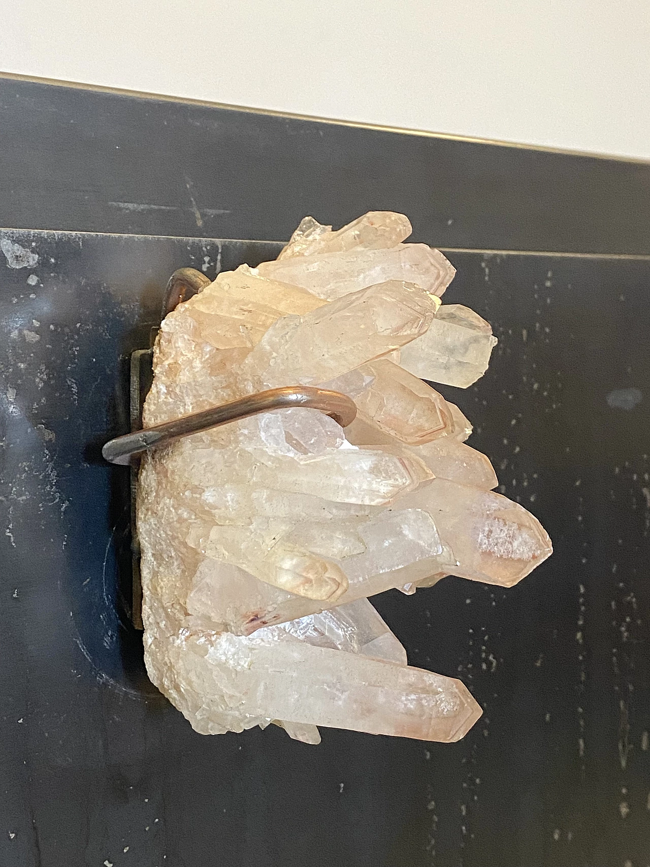 Iron dresser with quartz knobs, 1990s 18