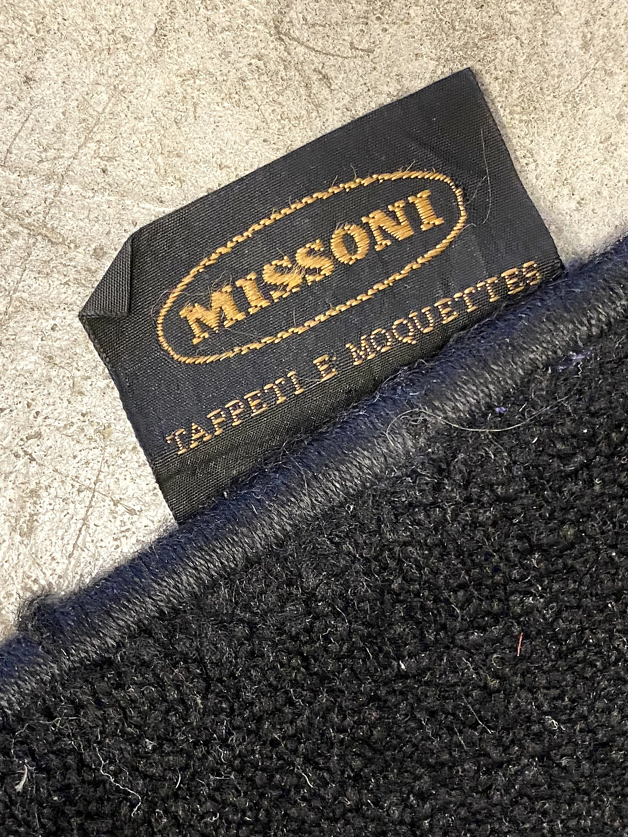 Diagonal Estate rug by Missoni, 1980s 7