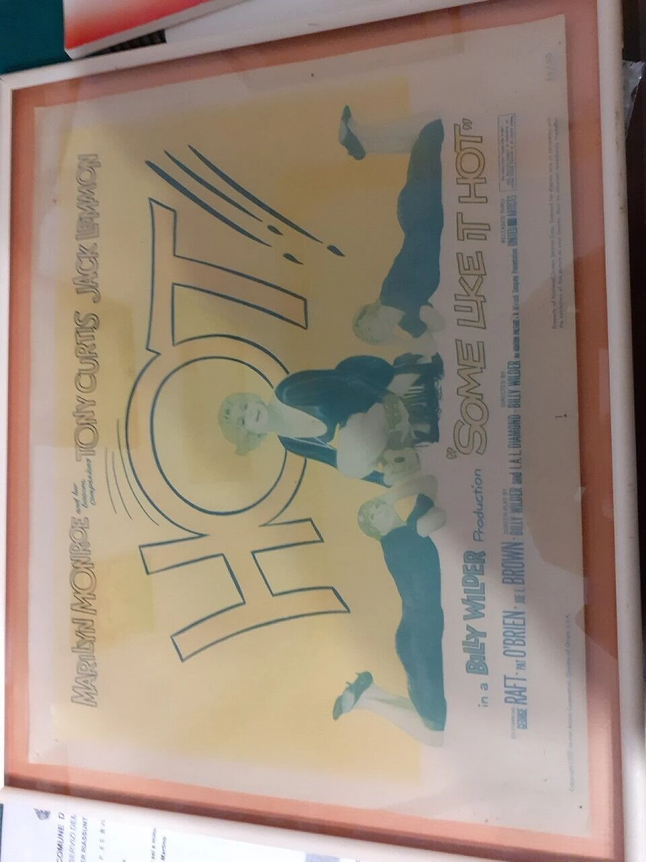 Manifesto cinematografico di Some Like It Hot, 1959 2