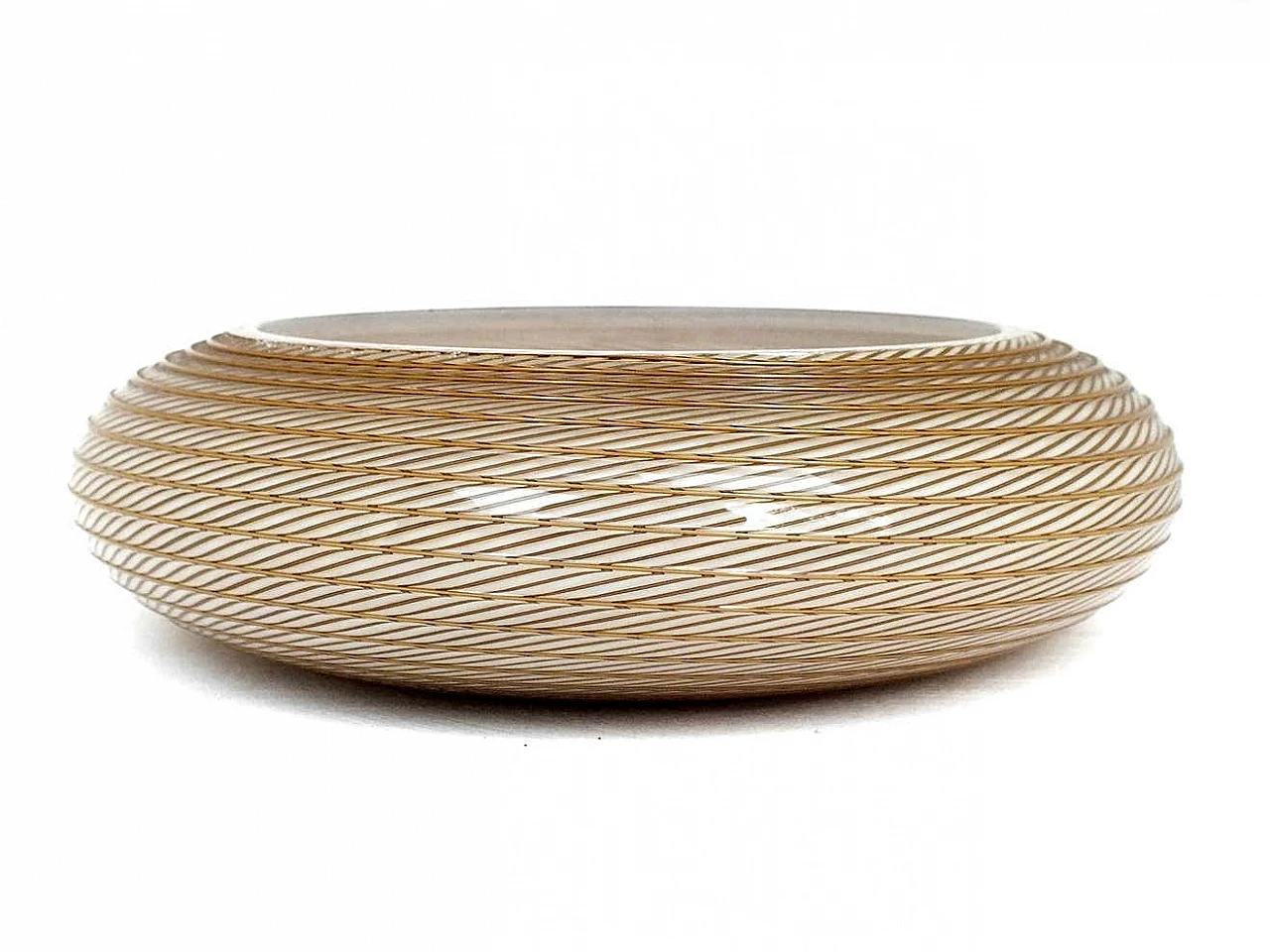 Glass bowl by Lino Tagliapietra for Paf Italia, 1982 9