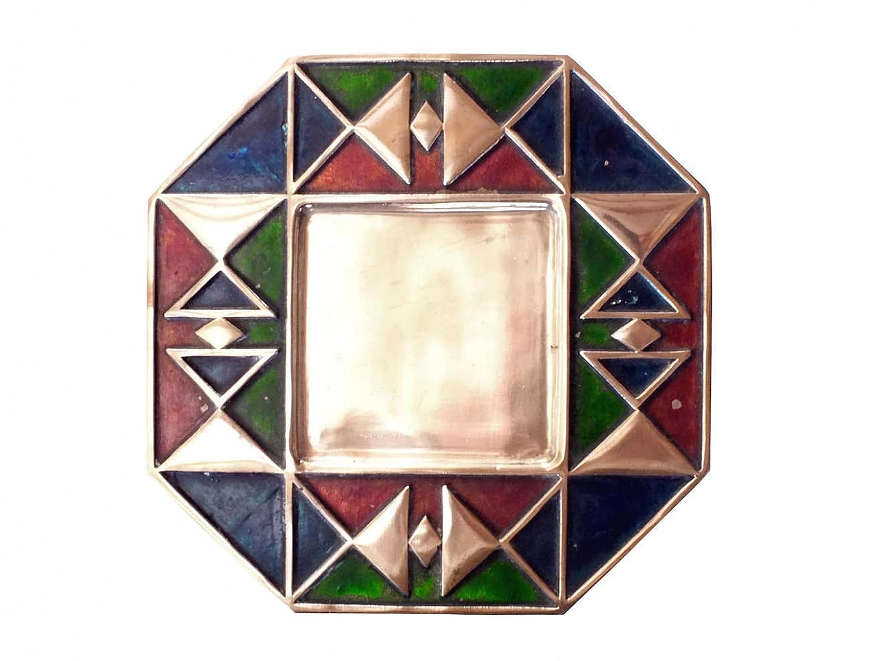 Enamelled bronze sculpture by Esa Fedrigolli, 1970s 4