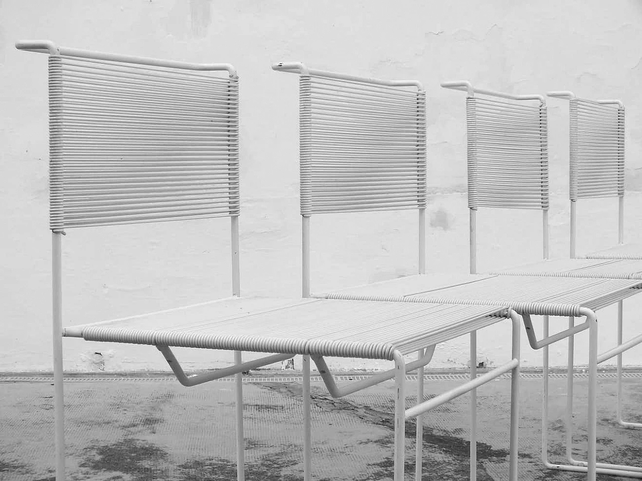4 Spaghetti chairs by Giandomenico Belotti for Fly Line, 1970s 3