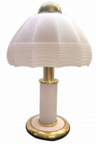 Murano glass table lamp by F. Fabbian, 1970s