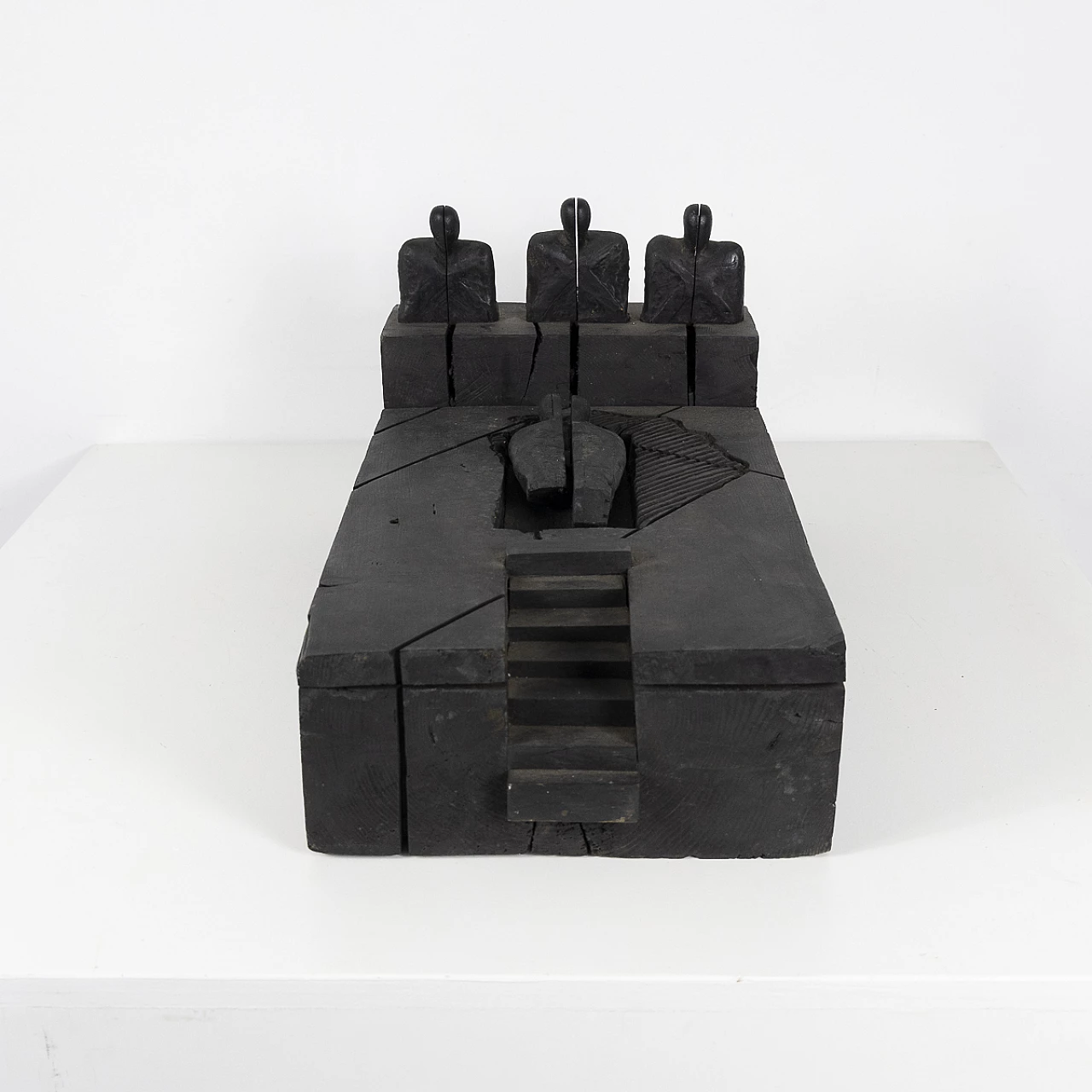 Scultura Presenze di Dominique Fontana, anni '80 1