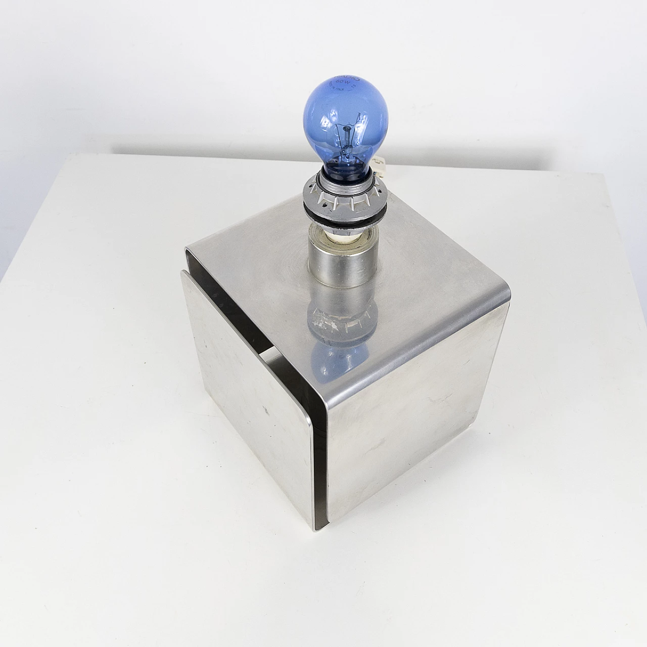 Aluminium table lamp, 1970s 1