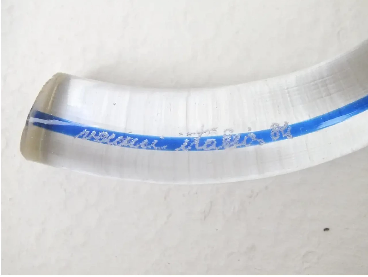 Lettere dell'alfabeto Neon di Massimo Vignelli per Venini, anni '80 15