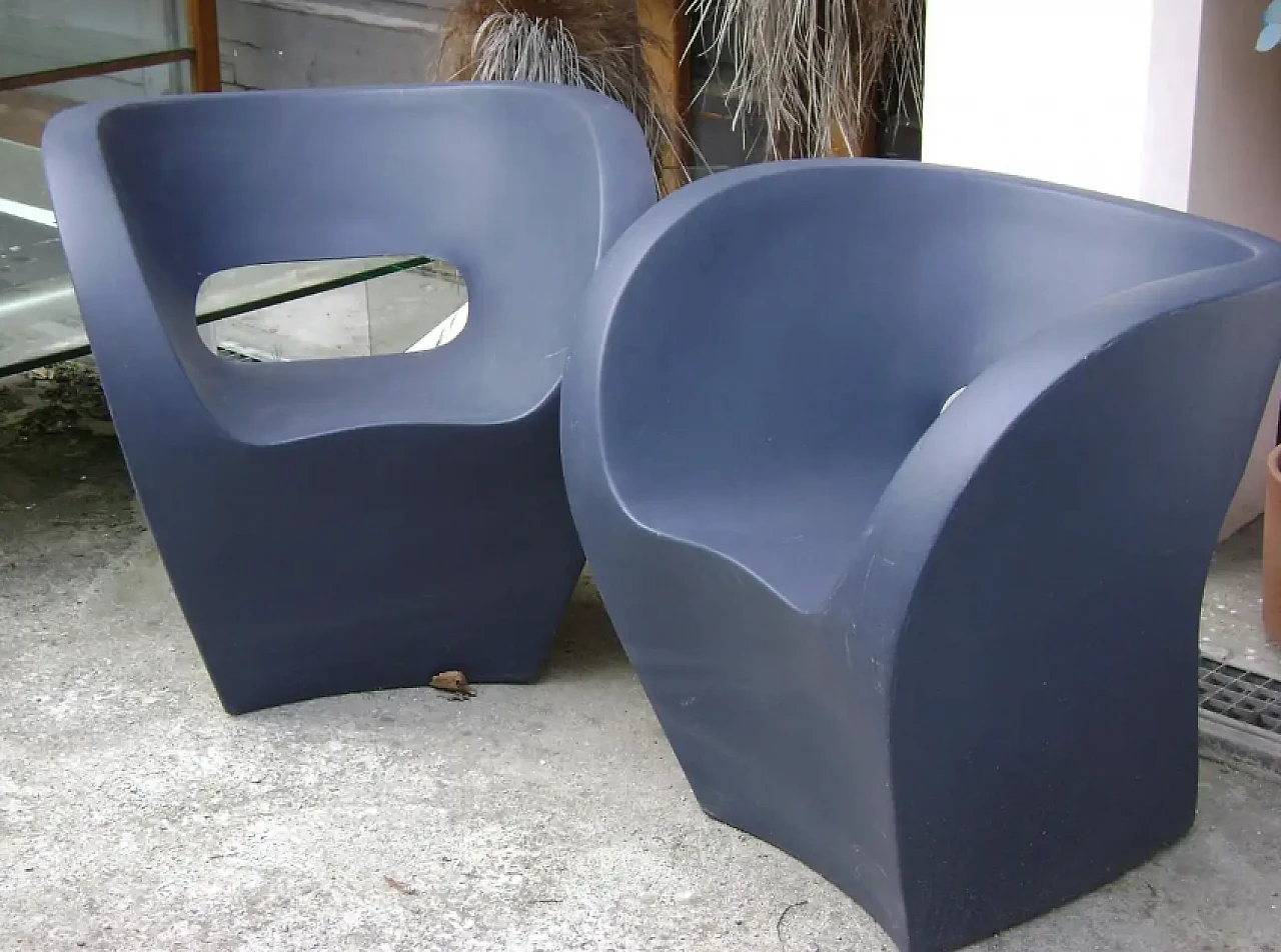 Pair of Little Albert armchairs by Ron Arad Moroso, 2000s 5