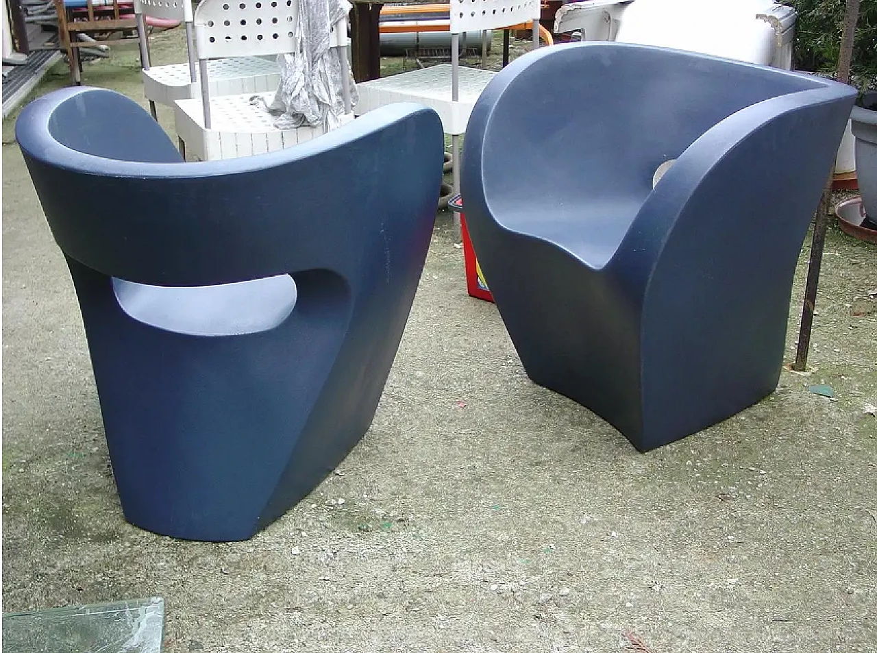 Pair of Little Albert armchairs by Ron Arad Moroso, 2000s 8