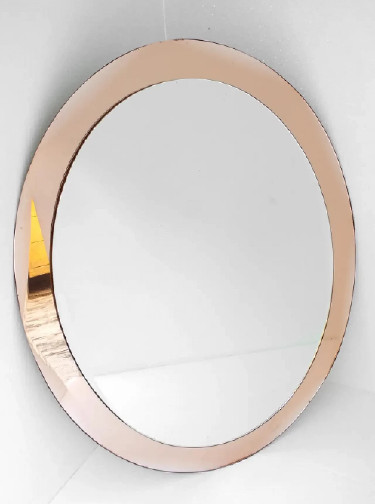 Specchio d'arte di Antonio Lupi per Luxor Cristal, anni '50 5