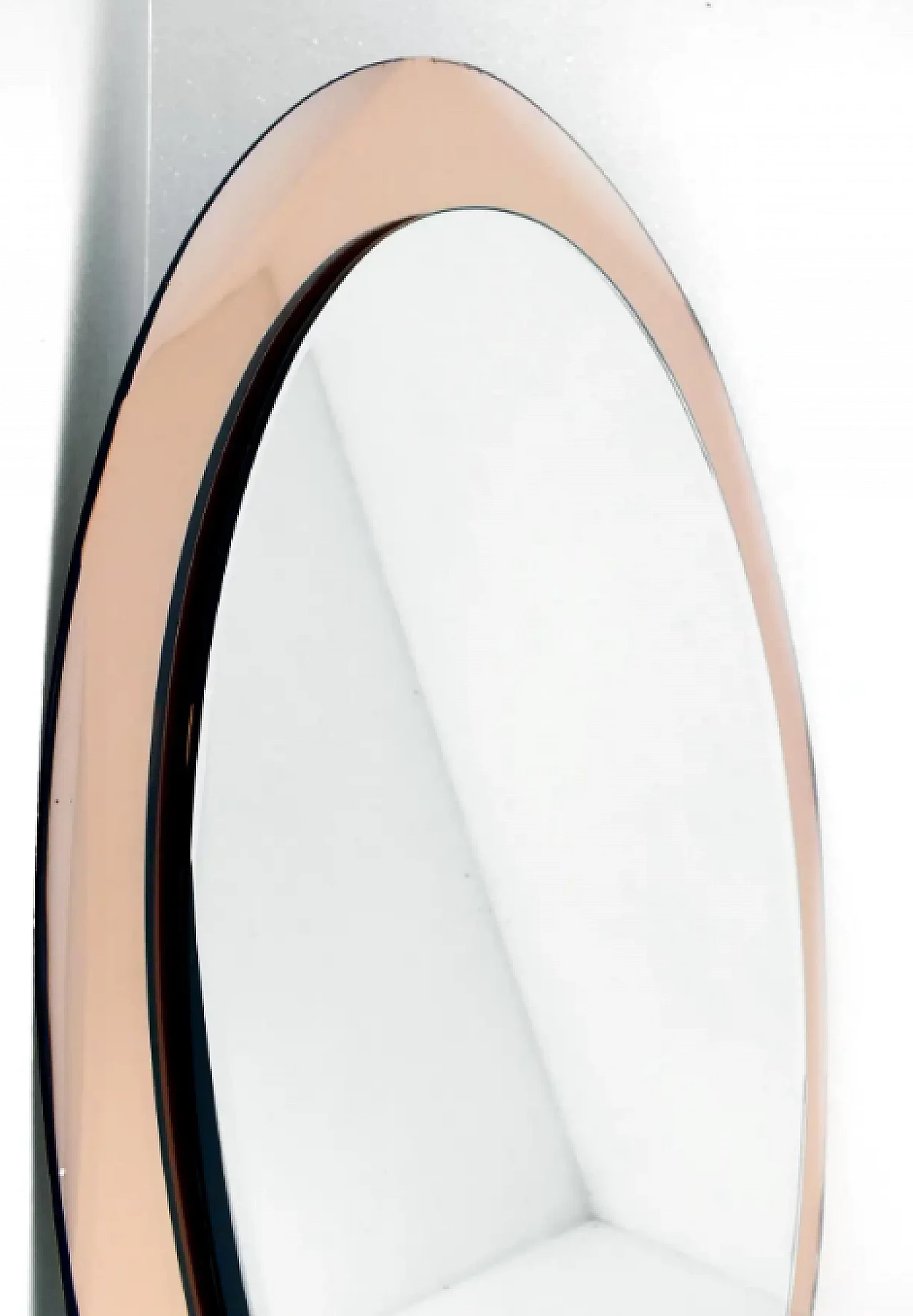 Specchio d'arte di Antonio Lupi per Luxor Cristal, anni '50 7