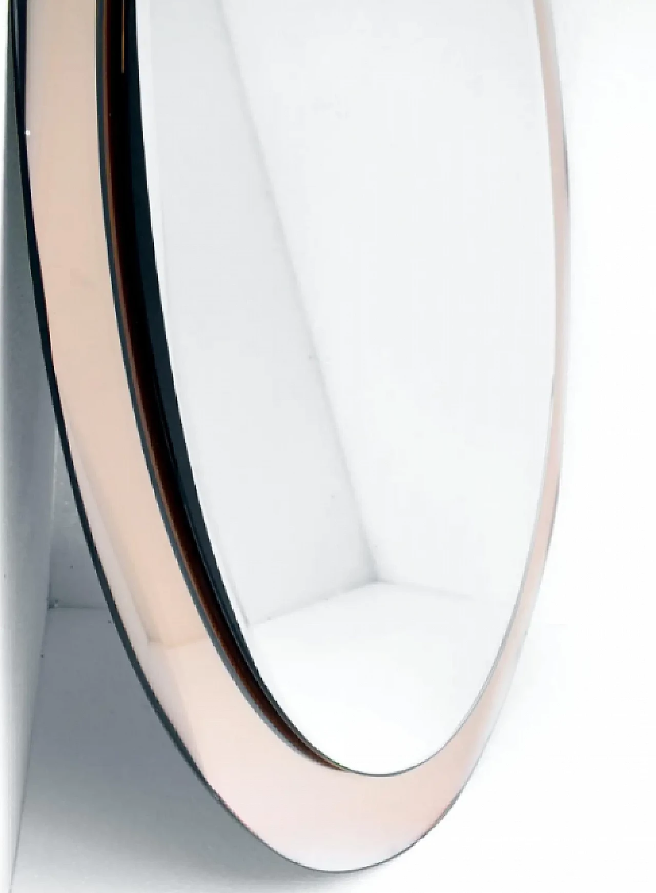 Specchio d'arte di Antonio Lupi per Luxor Cristal, anni '50 8