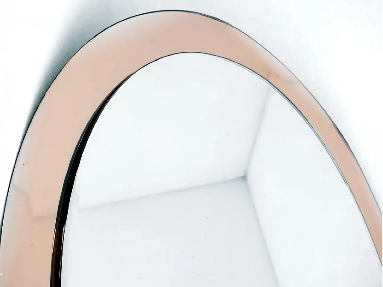 Specchio d'arte di Antonio Lupi per Luxor Cristal, anni '50 9