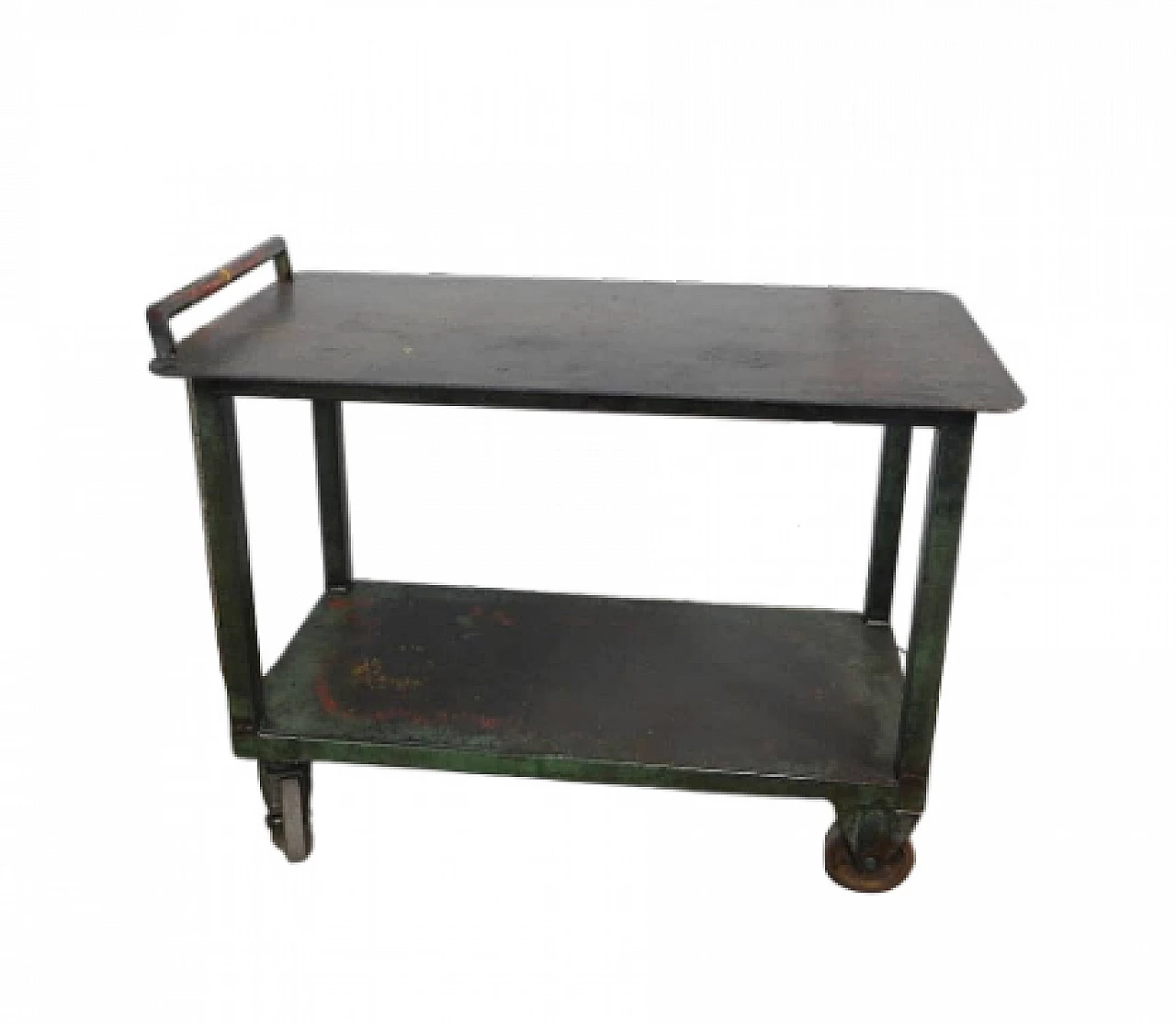 Carrello da officina in metallo, anni '60 10
