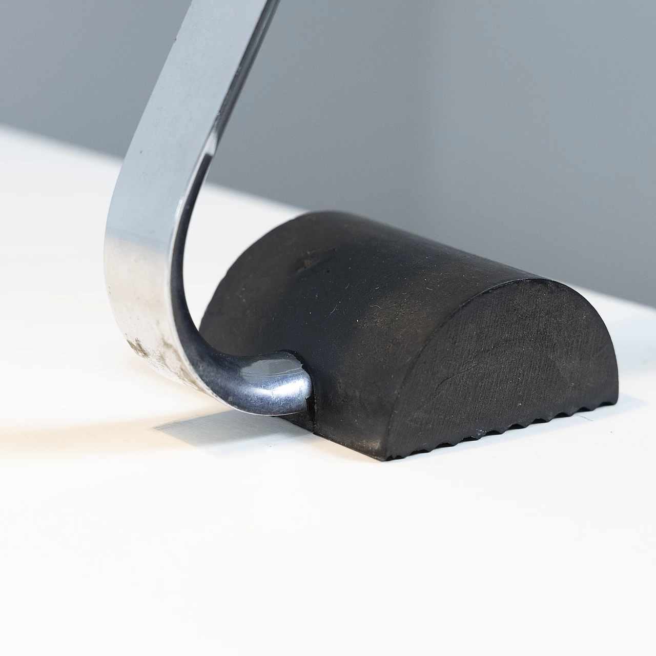 Chrome-plated metal desk clamp lamp, 1970s 20