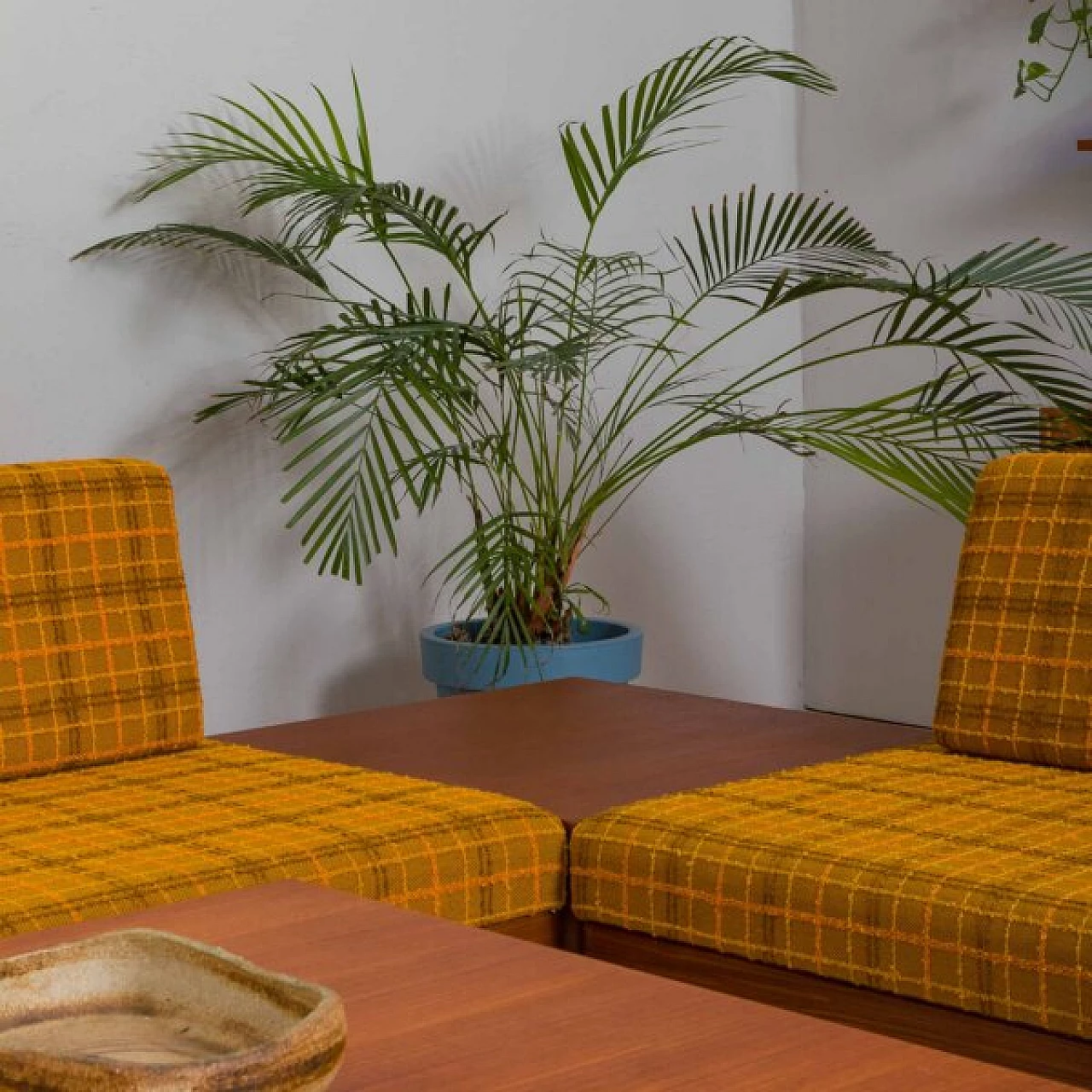 Pair of sofas with pair of coffee tables by Ekornes I. Relling Svane, Norway, 1960s 29