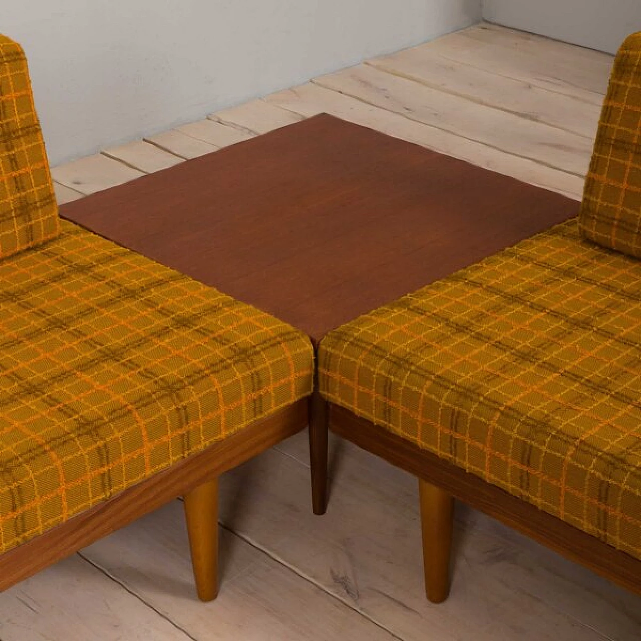 Pair of sofas with pair of coffee tables by Ekornes I. Relling Svane, Norway, 1960s 34