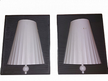 Pair of Walla wall lights by Philippe Starck, 1990s