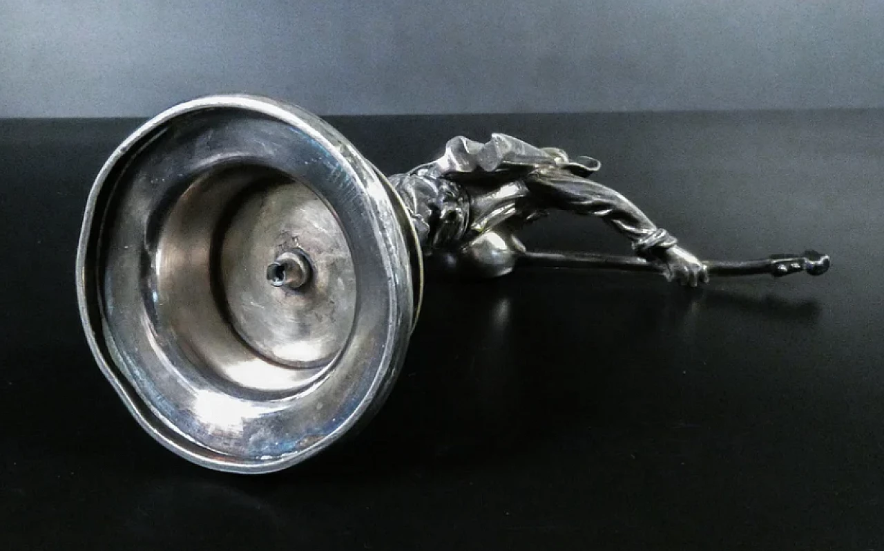 Players, pair of sheffield sculptures by Emile Guillemin, 19th century 8