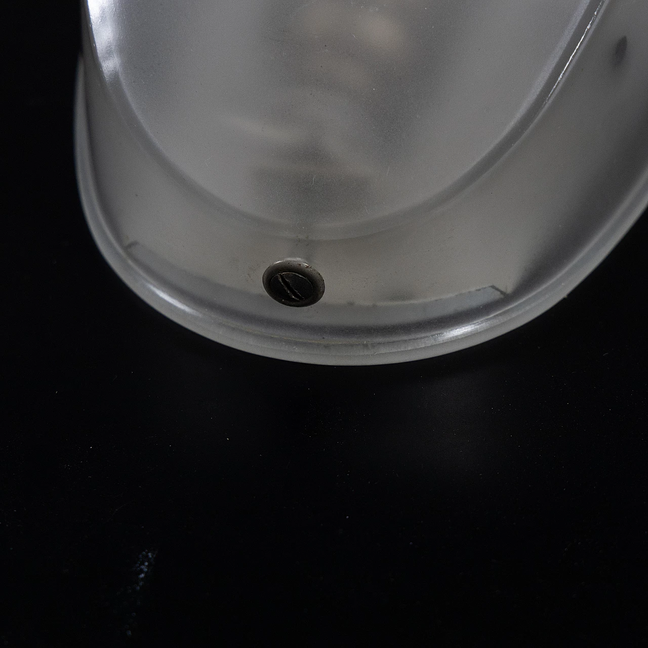 18 Metal and moulded glass wall lamps, 1970s 5