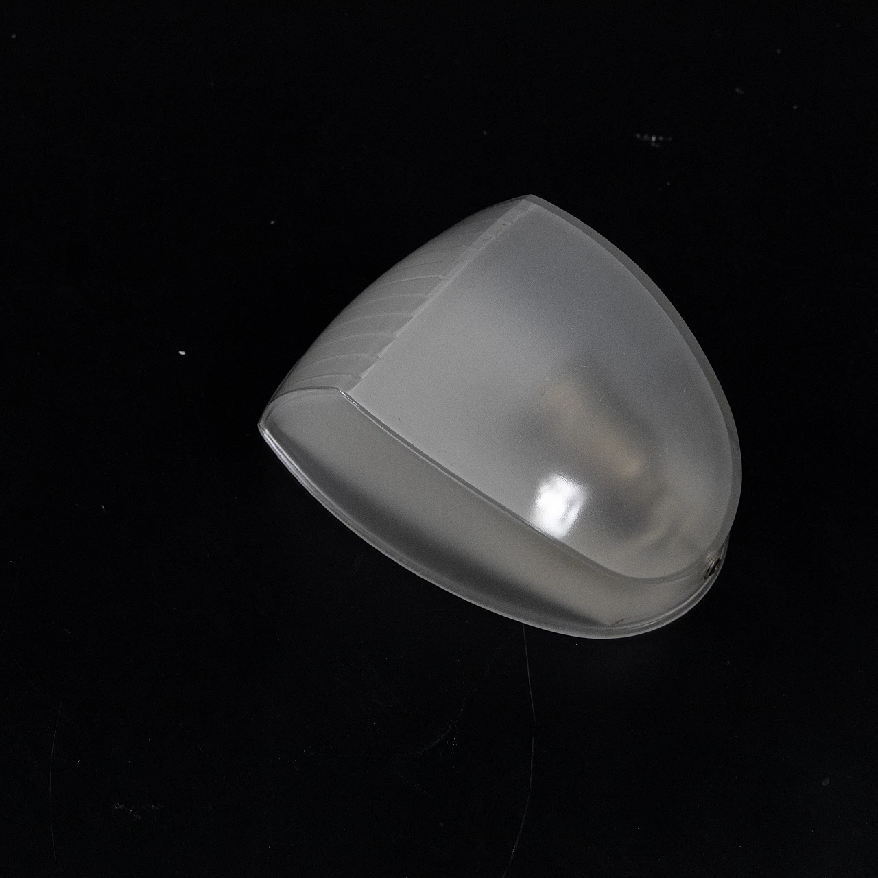 18 Metal and moulded glass wall lamps, 1970s 7