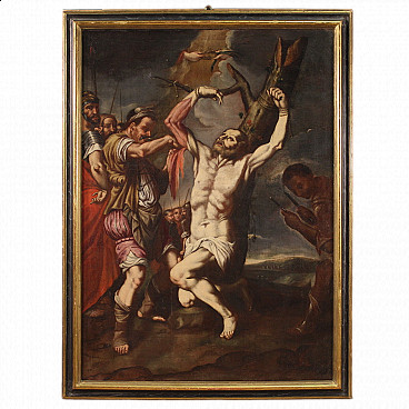 Martyrdom of Saint Bartholomew, oil painting on canvas, second half of the 17th century