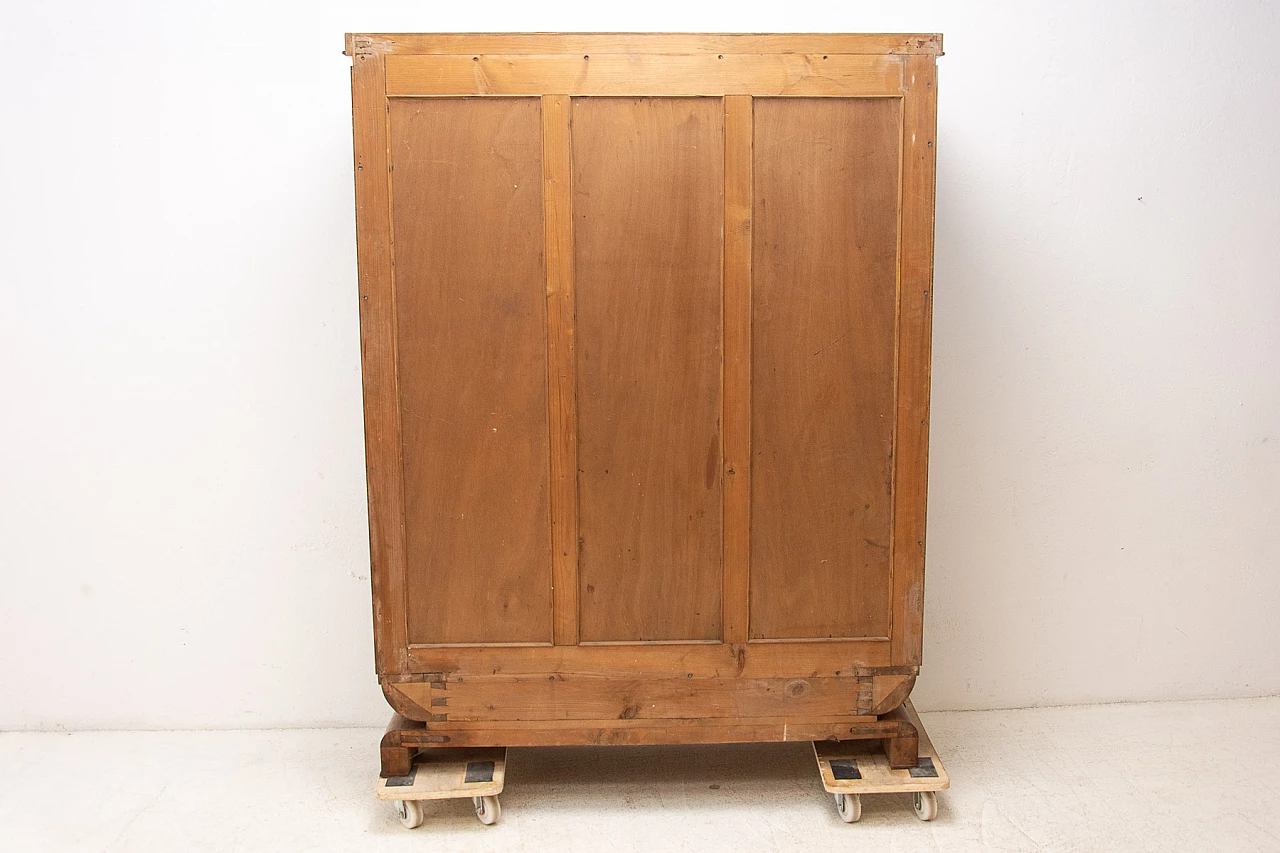 Libreria in stile Art Deco in noce, anni '30 15