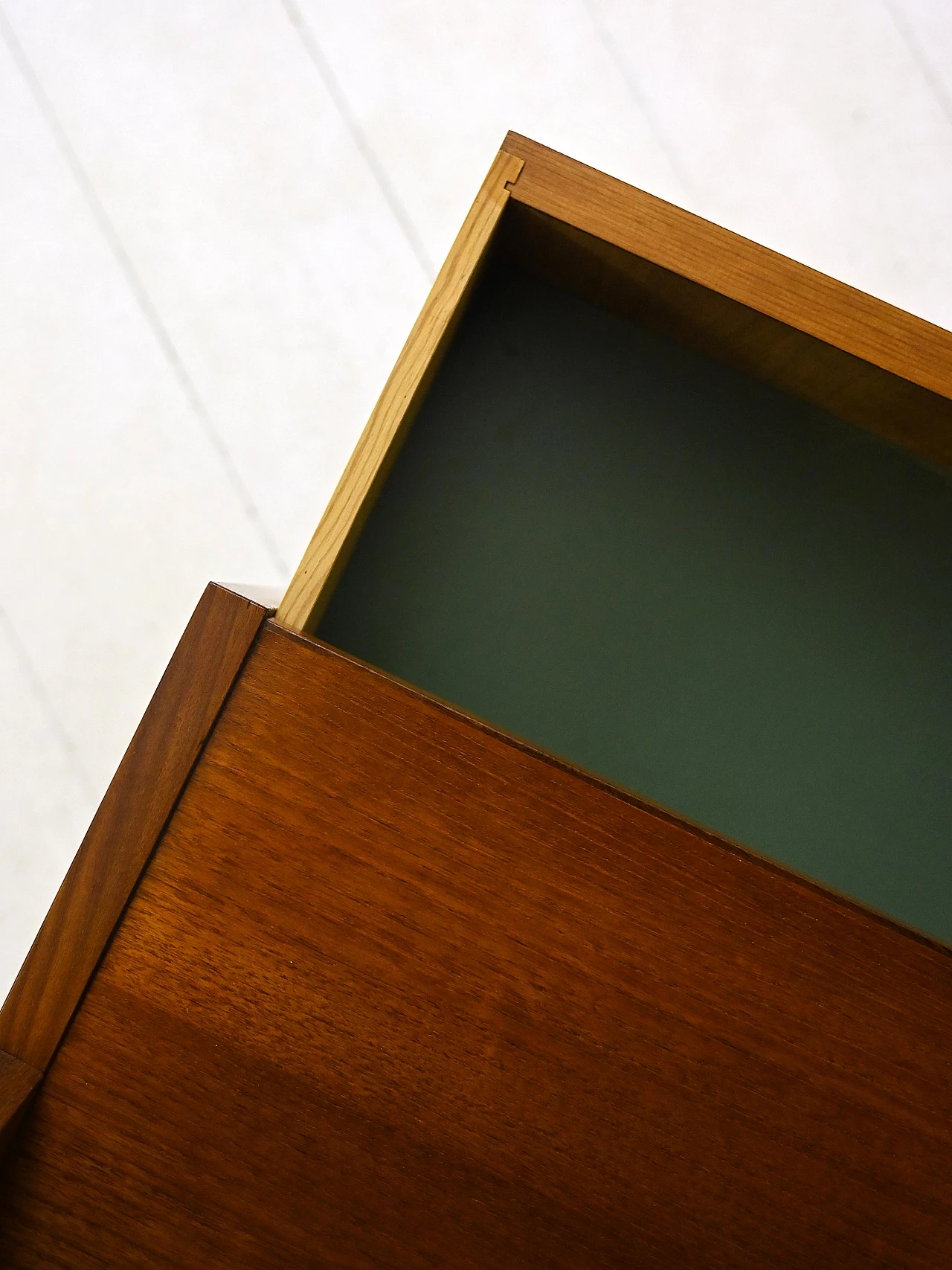 Libreria con cassetti e ante scorrevoli, anni ‘60 9