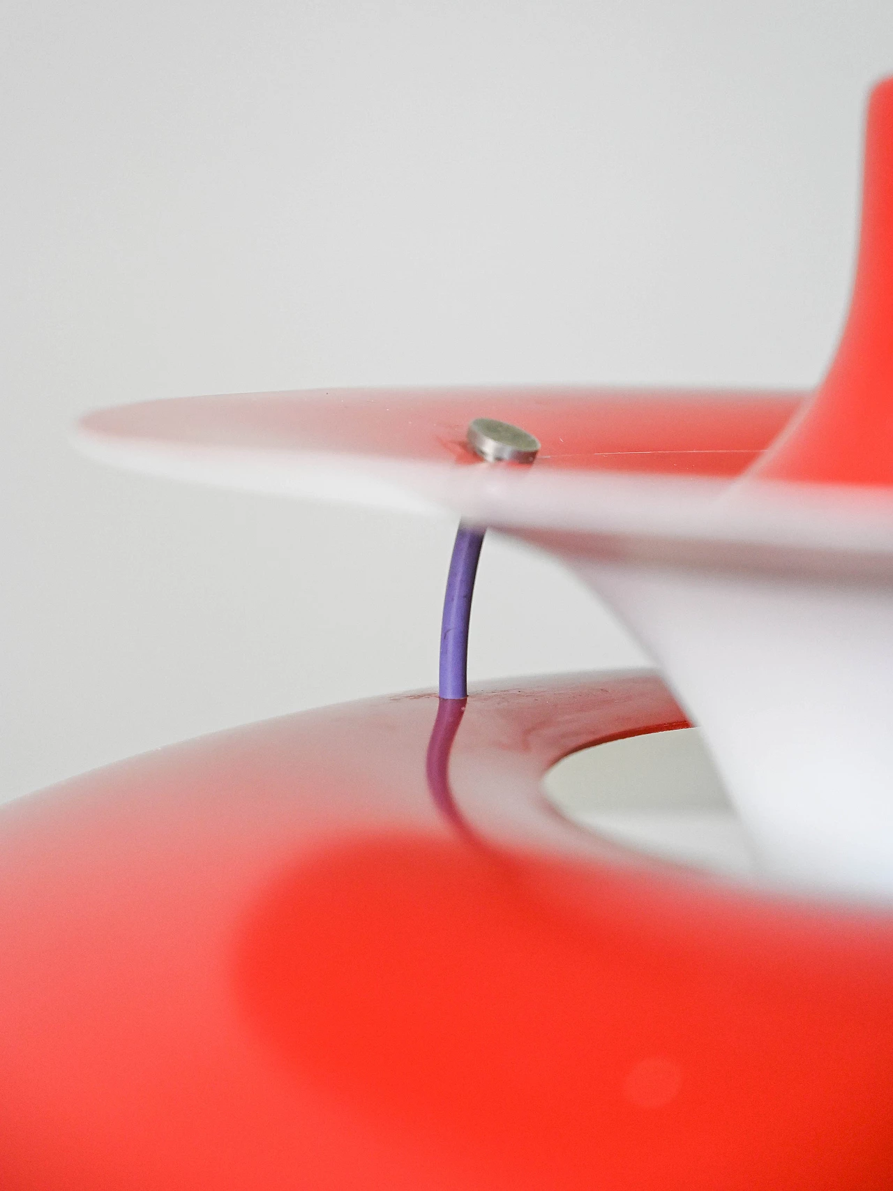 PH5 red chandelier by Poul Henningsen for Louis Poulsen, 1950s 8