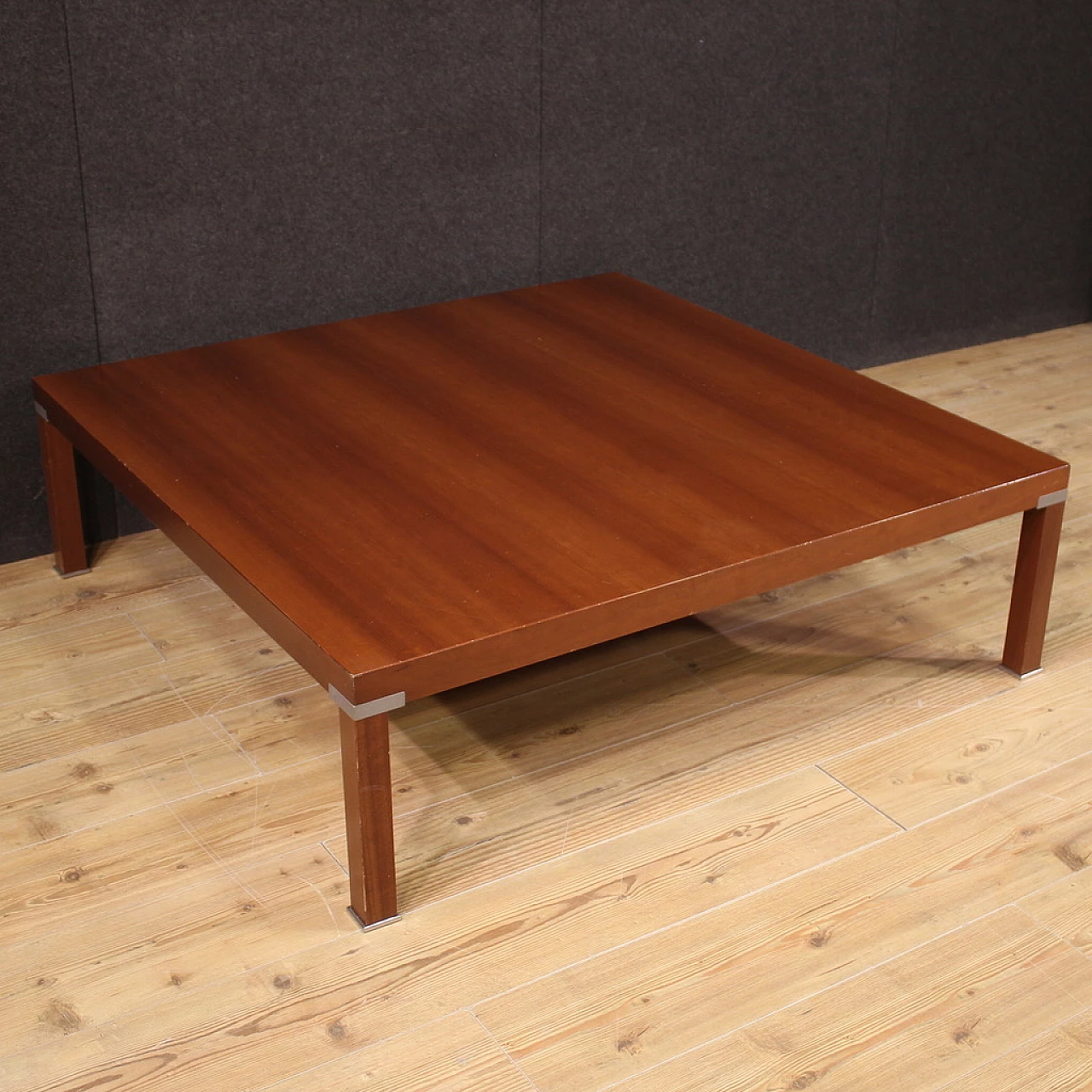 Cherry veneer coffee table, 1980s 4