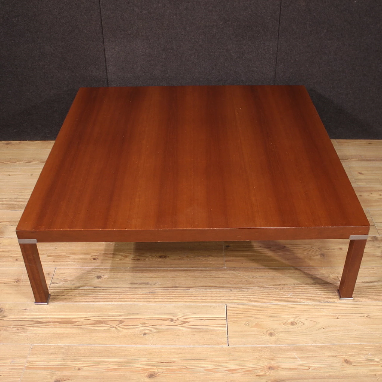 Cherry veneer coffee table, 1980s 5