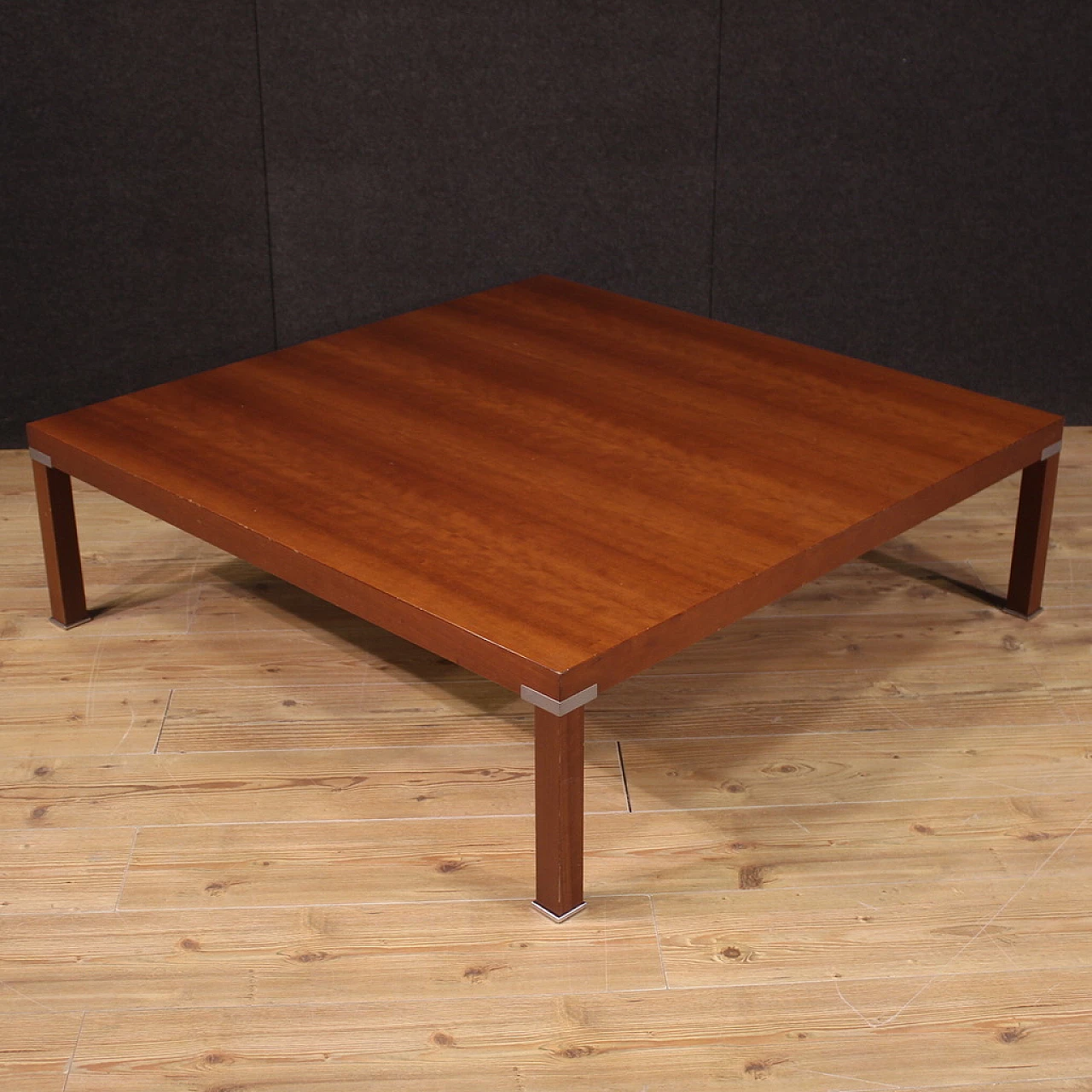 Cherry veneer coffee table, 1980s 6