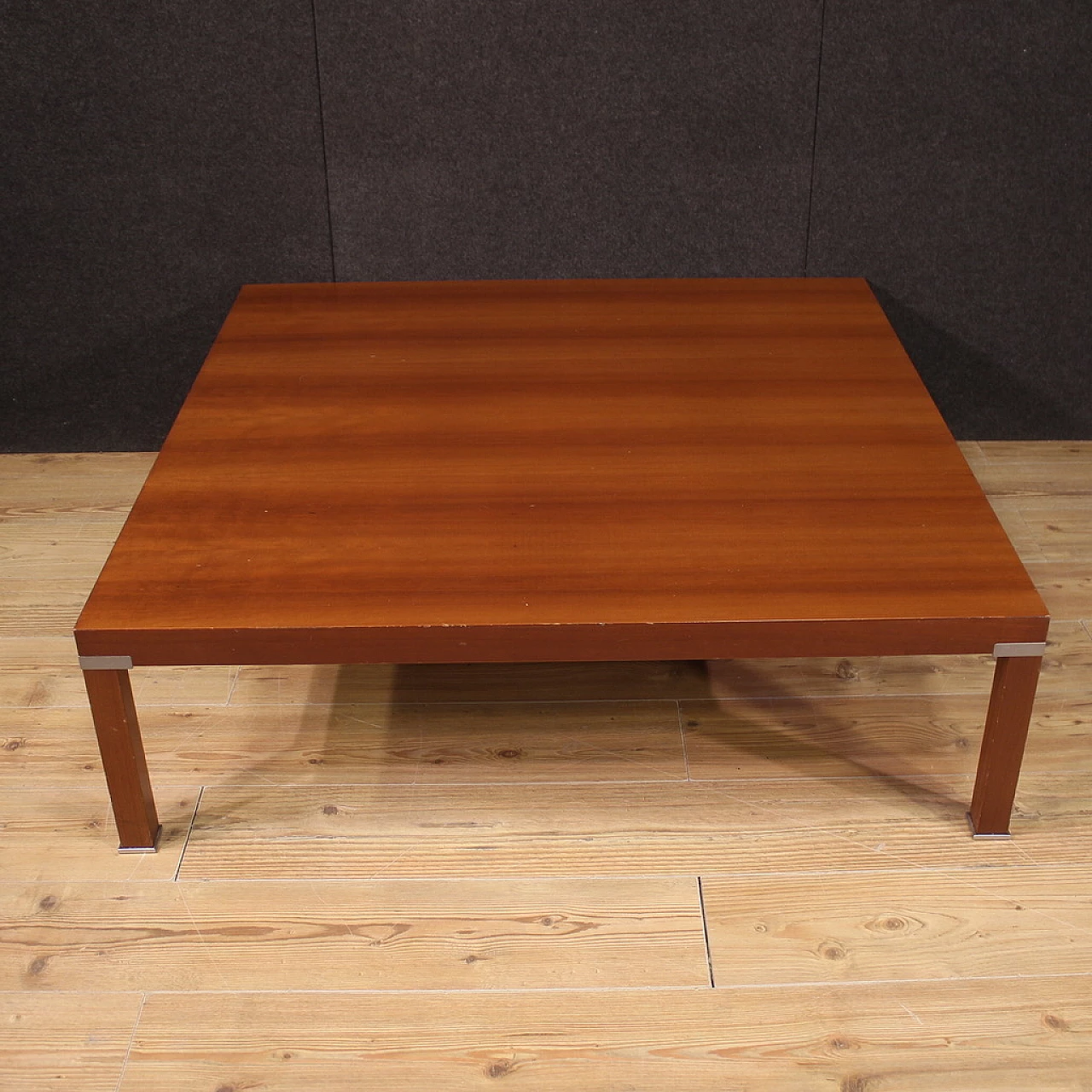 Cherry veneer coffee table, 1980s 7