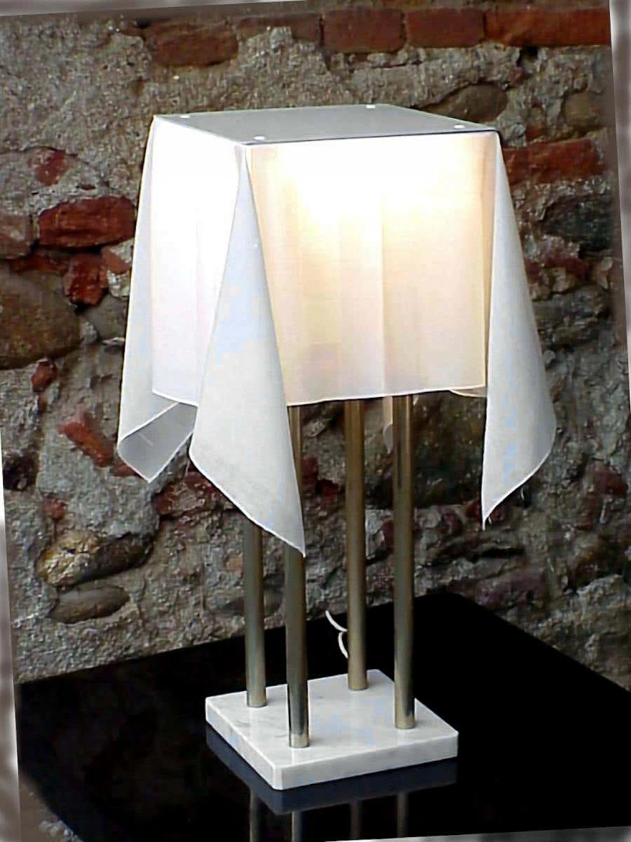 Nefer table lamp by Kazuide Takahama for Sirrah, 1970s 7
