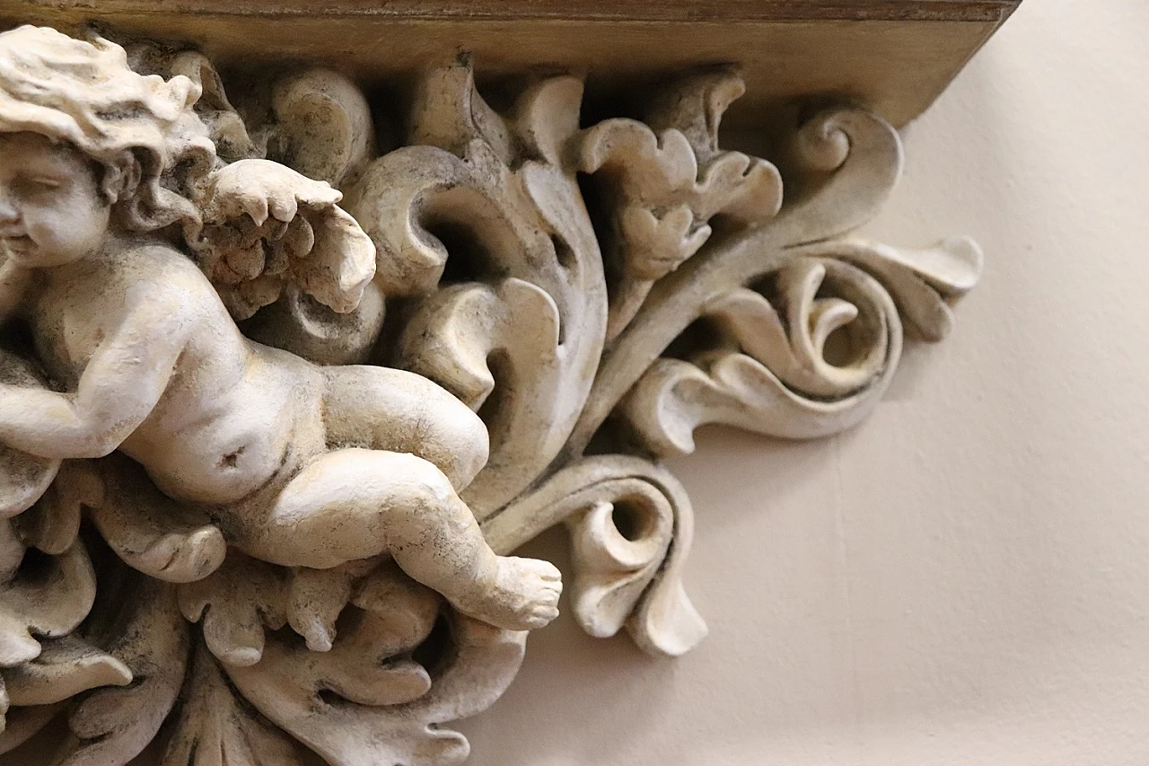 Particular shelf in Baroque style, recent manufacture 6