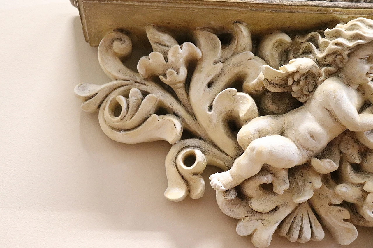 Particular shelf in Baroque style, recent manufacture 7