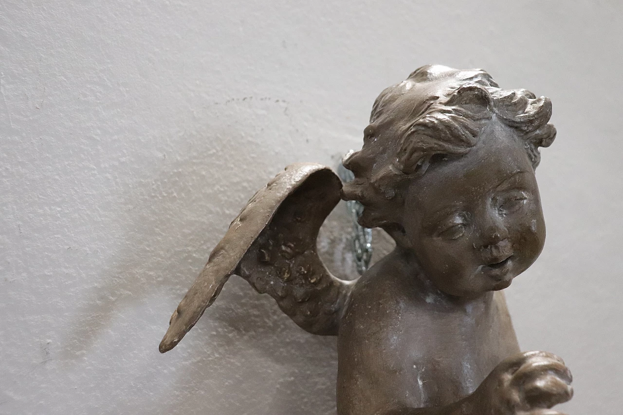 Pair of decorative cherubs 9