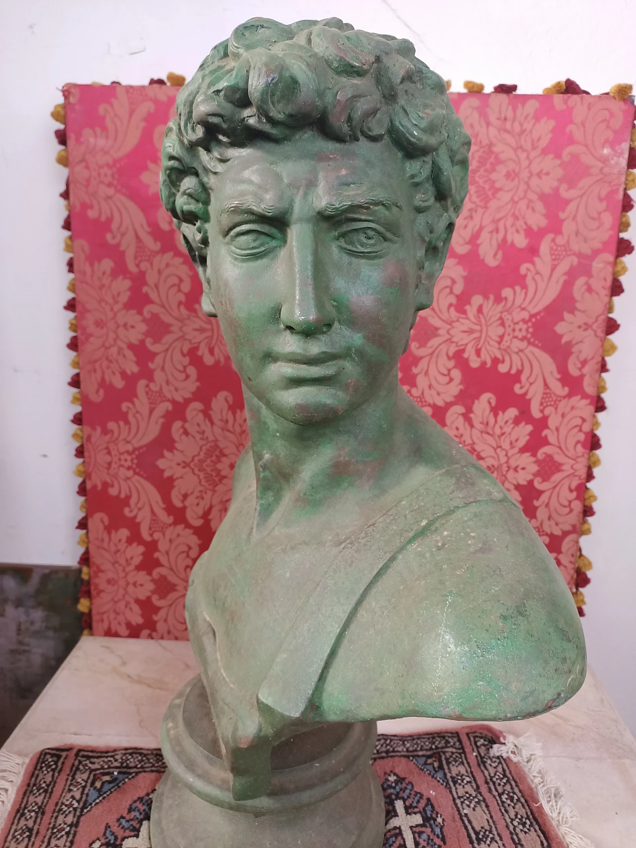 Busto di David in bronzo, inizio '900 2